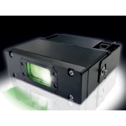 Projektor liniowy LED do wyznaczania ciągów komunikacyjnych EVO 100W, montaż 10 - 20 m, linia 6,5 - 13 m, zielony