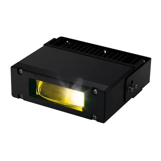 LED linear projector for marking communication routes