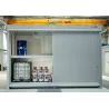Two-level container for 4 IBCs / 6 Euro pallets uninsulated