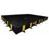 Flexible spill containment berm STANDARD QuickBerm 6100 x 6100 x 305 mm