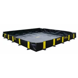 Flexible spill containment berm STANDARD QuickBerm 3000 x 3000 x 305 mm