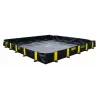 Flexible spill containment berm STANDARD QuickBerm 3000 x 3000 x 305 mm