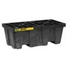 Drip tray for 2 barrels with grating 250 l, 1245 x 635 x 457 mm