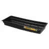 Countertop catch basin, 1168 x 406 x 140 mm, black