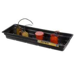 Capturing basin, countertop, 959 x 864 x 140 mm, black