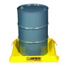 Flexible spill tray, polyurethane walls, 600 x 1200 x 102 mm, yellow