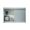 Double-level container for 8 IBCs / 12 Euro pallets, non-insulated
