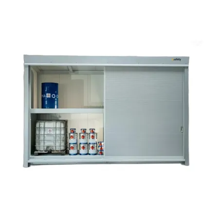 Double-level container for 8 IBCs / 12 Euro pallets, non-insulated