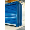 Single-level, uninsulated 6m2 container