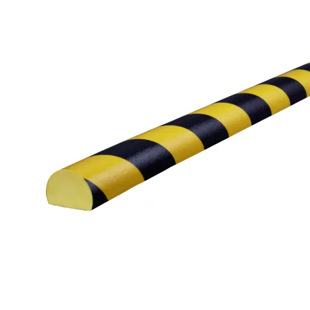Black-yellow profile type C 1 m surface protection
