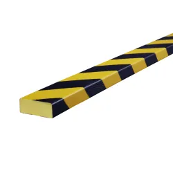 Black-yellow profile type D surface protection