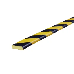 Black-yellow type F profile surface protection