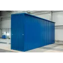Two-level container for 6 IBCs / 8 Euro pallets, opening doors