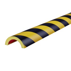 Profil czarno-żółty typu R50 ochrona przewodów i rur