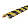 Black-yellow profile type R50 cable and pipe protection