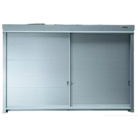 Two-level container for 8 IBCs / 12 Euro pallets fire-resistant EI60