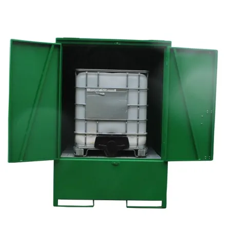 Uninsulated container for storing 4 barrels