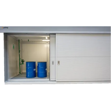 Single-level container, fire-resistant EI120, 6000 x 2500 x 2500 mm