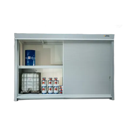 Two-level container for 12 IBCs / 16 Euro pallets, insulated