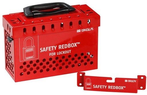 Skrzynia blokowania grupowego SAFETY REDBOX™ 236 x 92 x 155 mm