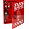 Lockable cabinet LOTO station for padlocks, lockable, steel