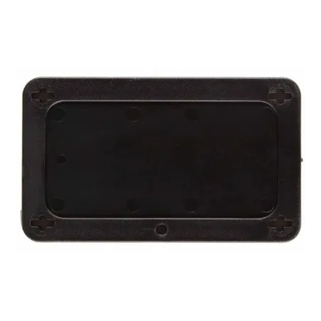 Pusta zawieszka uniwersalna mała, czarna 93,98 x 55,88 mm