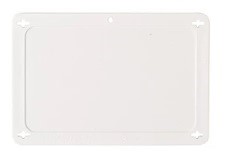 Pusta zawieszka uniwersalna mała, czarna 93,98 x 55,88 mm