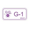 Zawieszka identyfikująca źródło energii – gaz G-1, 75 x 38 mm 25 szt.