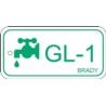 Zawieszka identyfikująca źródło energii – glikol GL-1, 75 x 38 mm 25 szt.