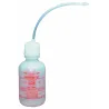 Squeeze bottle with dispensing tube for flammable substances, polyethylene, 0.47 l