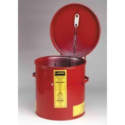 Safety container, immersion type for washing and cleaning, steel, 8 l, FM, TÜV