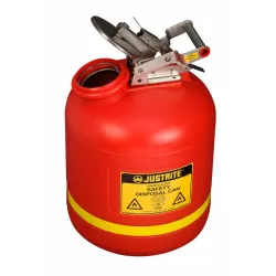 Safety container for liquid disposal, polyethylene, 19 l, FM