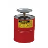 Safety, plunger can for flammable substances, steel, 4 l, FM, TÜV