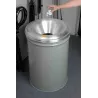Protective paper container, steel, 208 l, FM