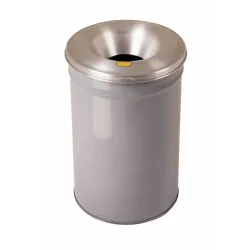 Protective paper container, steel, 45 l, FM