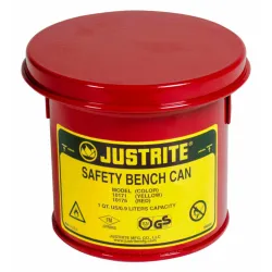 Safety container, workshop for washing and cleaning, steel, 1 l, FM, TÜV