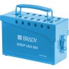 Przenośna metalowa skrzynka blokowania grupowego 226,06 x 150,4 x 88,9 mm