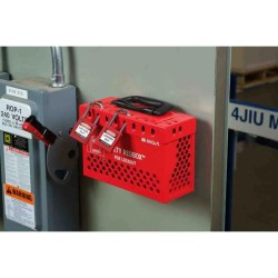 Skrzynka blokowania grupowego SAFETY REDBOX™ 236 x 92 x 155 mm