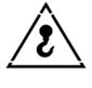 Symbol MONO ALU kolor 4signal 100W - znak ostrzegawczy, hak