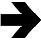 Symbol MONO ALU kolor 4signal 100W - strzałka jednostronna, krótka