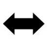 Symbol MONO ALU color 4signal 100W - double-sided arrow
