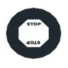 MONO symbol 4signal color 100W - full "STOP", 2 inscriptions