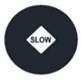 Symbol MONO kolor 4signal 100W - "SLOW"