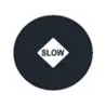 MONO symbol color 4signal 100W - "SLOW"