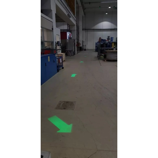 Projektor bezpieczeństwa LED 4signal 25W, zielony