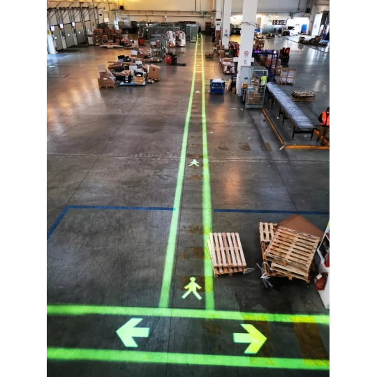 Projektor bezpieczeństwa LED 4signal 100W, biały