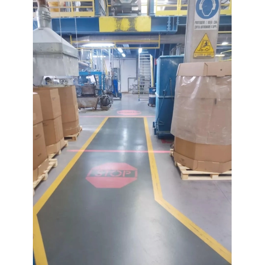 Projektor bezpieczeństwa LED 4signal 100W, biały
