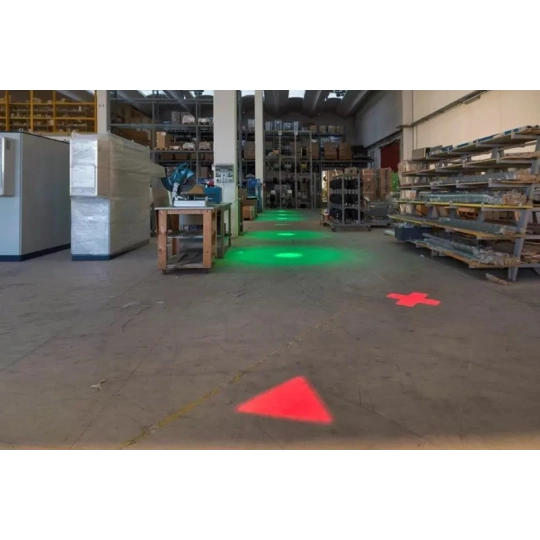 Projektor bezpieczeństwa LED 4signal 100W, żółty
