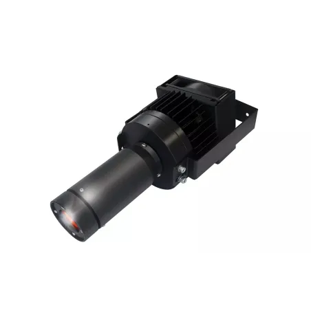 LED safety projector 4signal 100W, red
