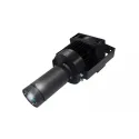 LED safety floodlight 4signal 100W, blue